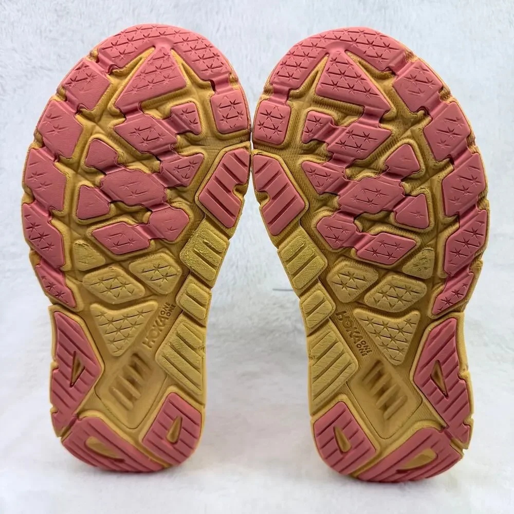 HOKA Arahi 6 Womens Running Shoes Nimbus Cloud Blanc de Blanc Size 7
